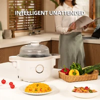 Household Automatic Cooking Machine Multifunctional Stir Fry Machine 1400W High-power Olla Multiusos Eléctrica 1