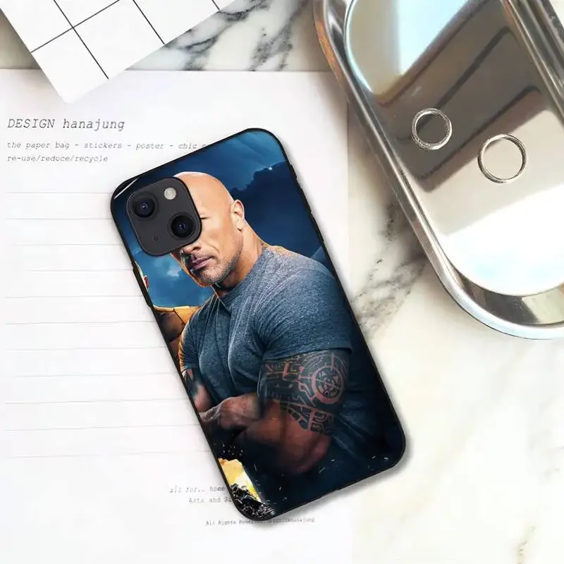 iPhone11サンロック様 The Rock Dwayne Johnson Phone Case For iPhone 11 12 Mini 13