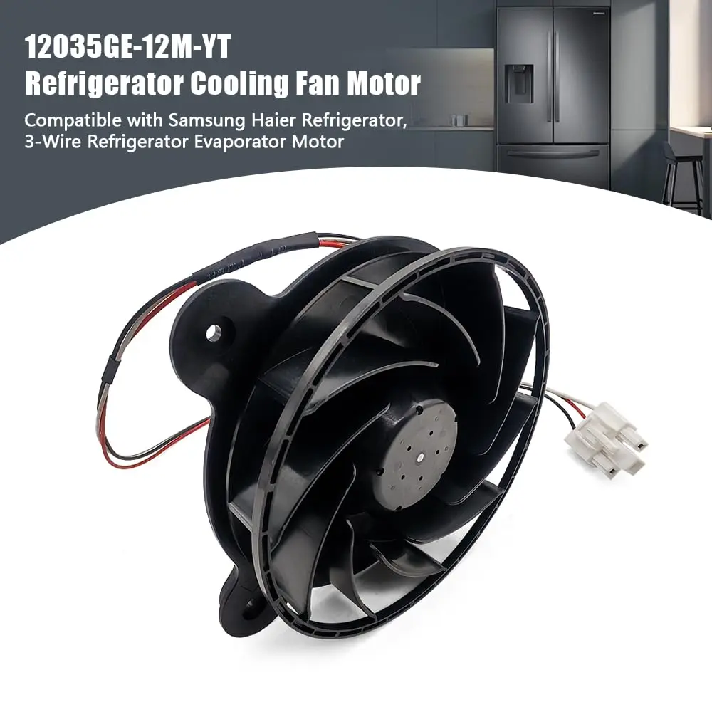 DC 12V Réfrigérateur Évaporateur Ventilateur Moteur De Remplacement Pour Samsung ARES2120RA