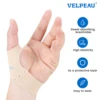 VELPEAU Elastic Thumb Support Brace for Arthritis, Tendonitis Pain Thumb Compression Sleeve Water-resistant and Breathable 1