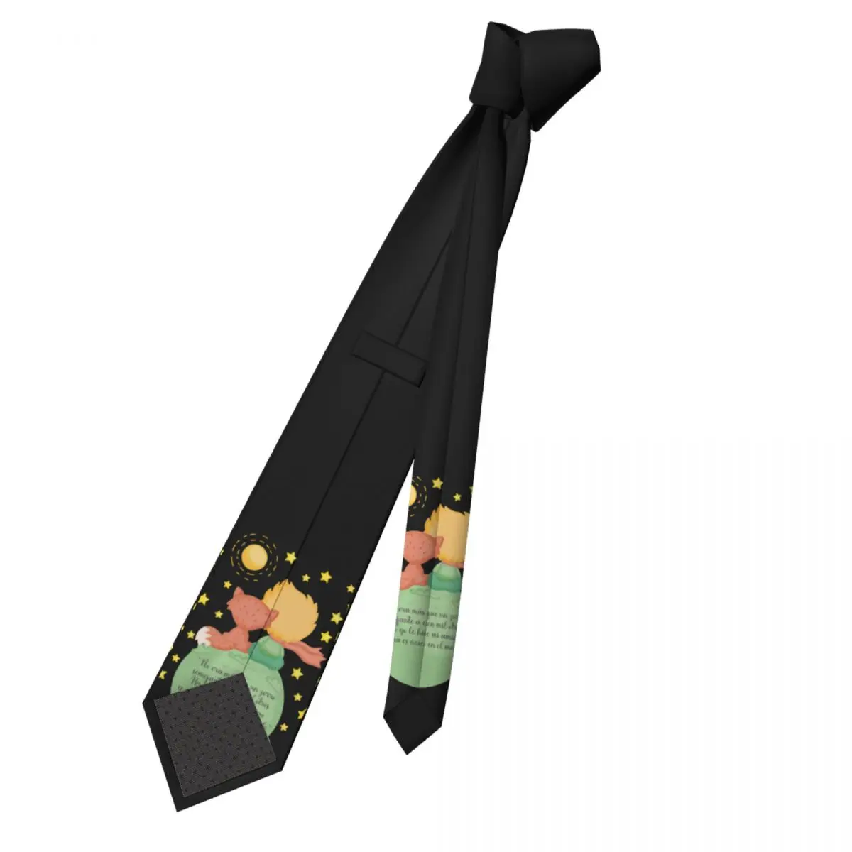 The Little Prince And The Fox Unisex Necktie Polyester 8 cm Le Petit Prince Neck Ties for Mens Shirt Accessorie Gravatas Cosplay