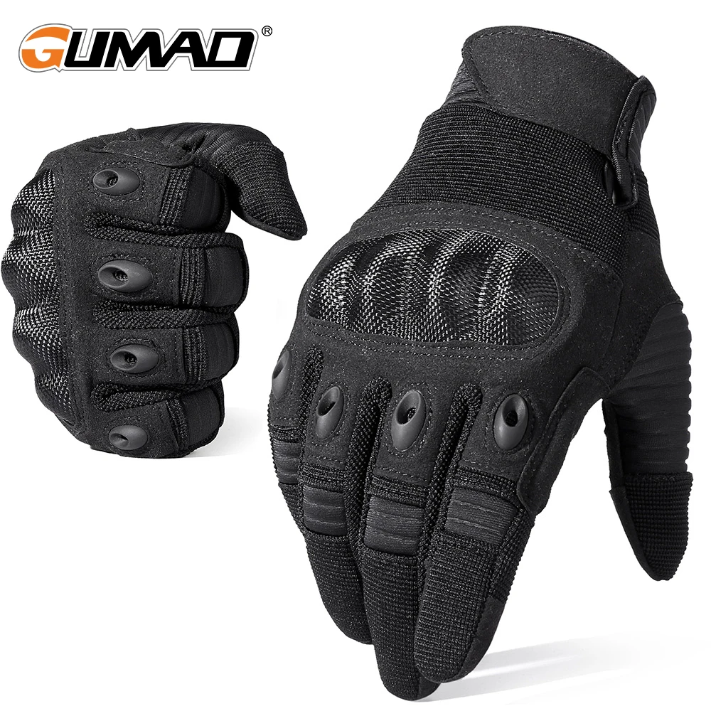Gants tactiques pour écran tactile, cyclisme en plein air, sport, randonnée, Camping, chasse, Airsoft, vélo de Combat, coque rigide, équipement antidérapant pour hommes