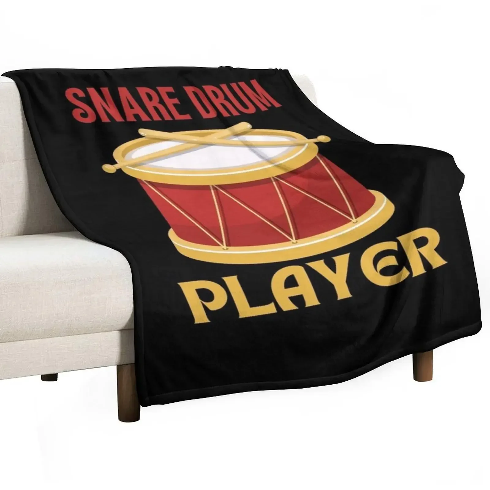 

Snare Drum Player Throw Blanket Bed covers For Sofa Thin halloween Picnic Blankets