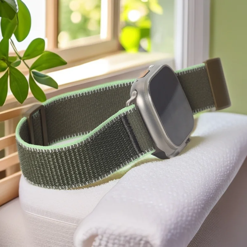 Magnetic Nylon Trail Loop Strap for Apple Watch Ultra Series
