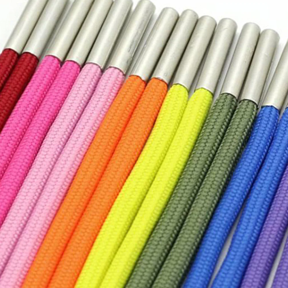Braided Round Twisted Cord for Fashion and Craft Projects - 140CM, 5MM, Solid Color
