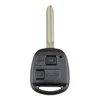 Car Smart Remote Key 2 Buttons 4C Chip Car Key Fob Fit for Toyota Corolla 2001-2007 304MHZ 5