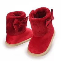 Winter Warm Newborn Baby Cotton Booties Rubber Non-slip Boots  Non-Slip Sole Toddler Boy Girl First Walkers Infant  Shoes Boots 3