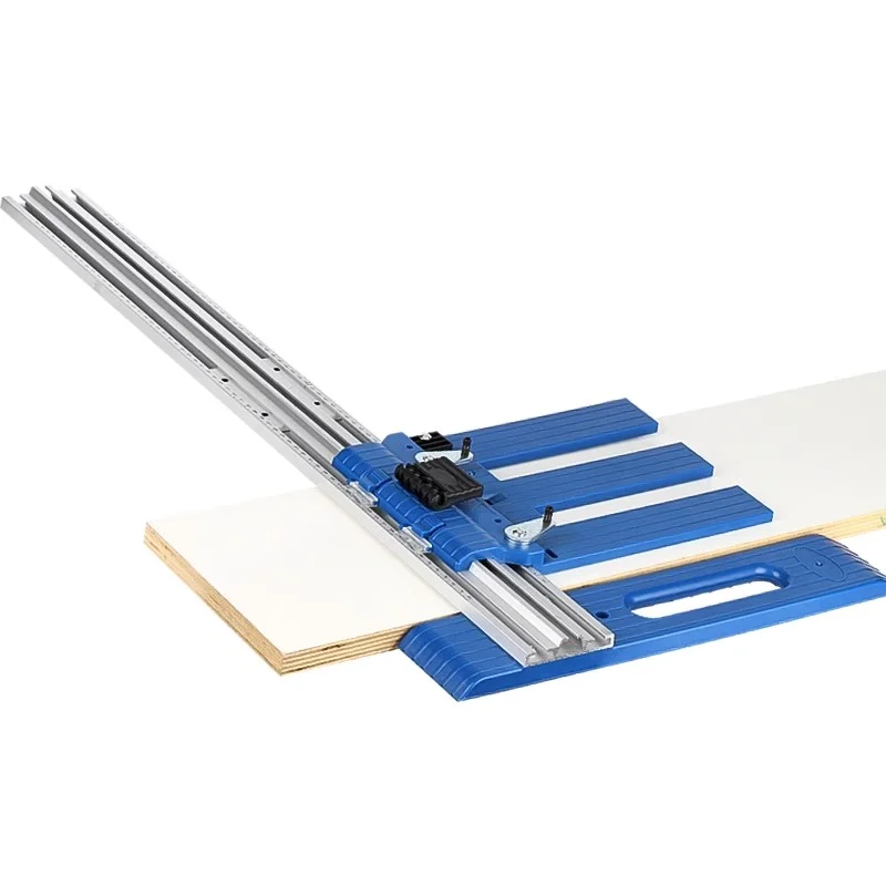 

Blue,Circular Saw Guide Adjustable 65cm Ruler Cutting System Guide for Circular Saws, Precision Edge Guide