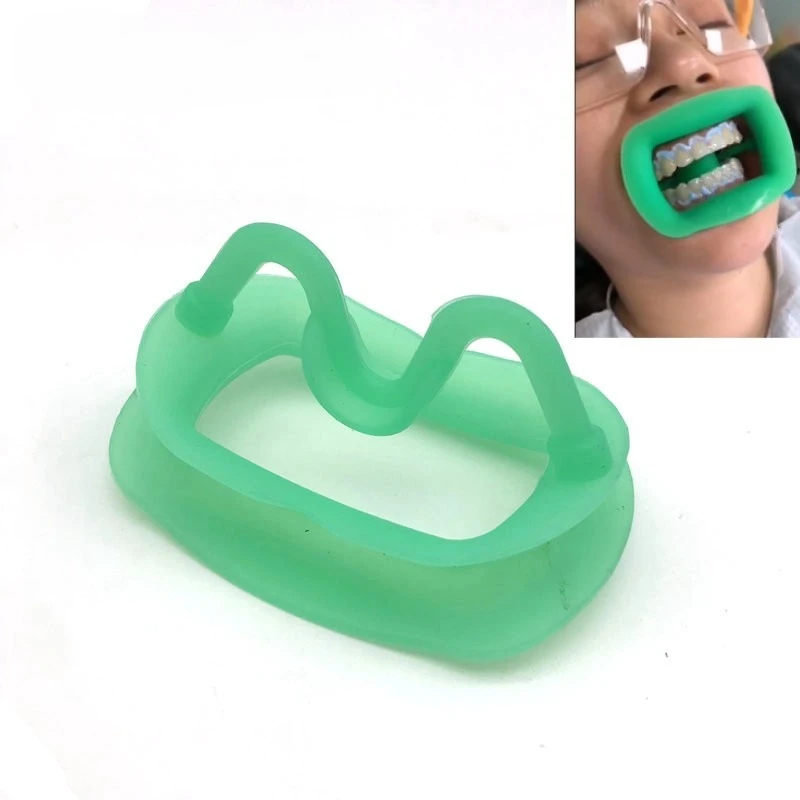 

1pcs Dental Orthodontic Retracor Tooth Intraoral Lip Cheek Retractor Mouth Opener Soft Silicone Cheek Expand Dental instruments