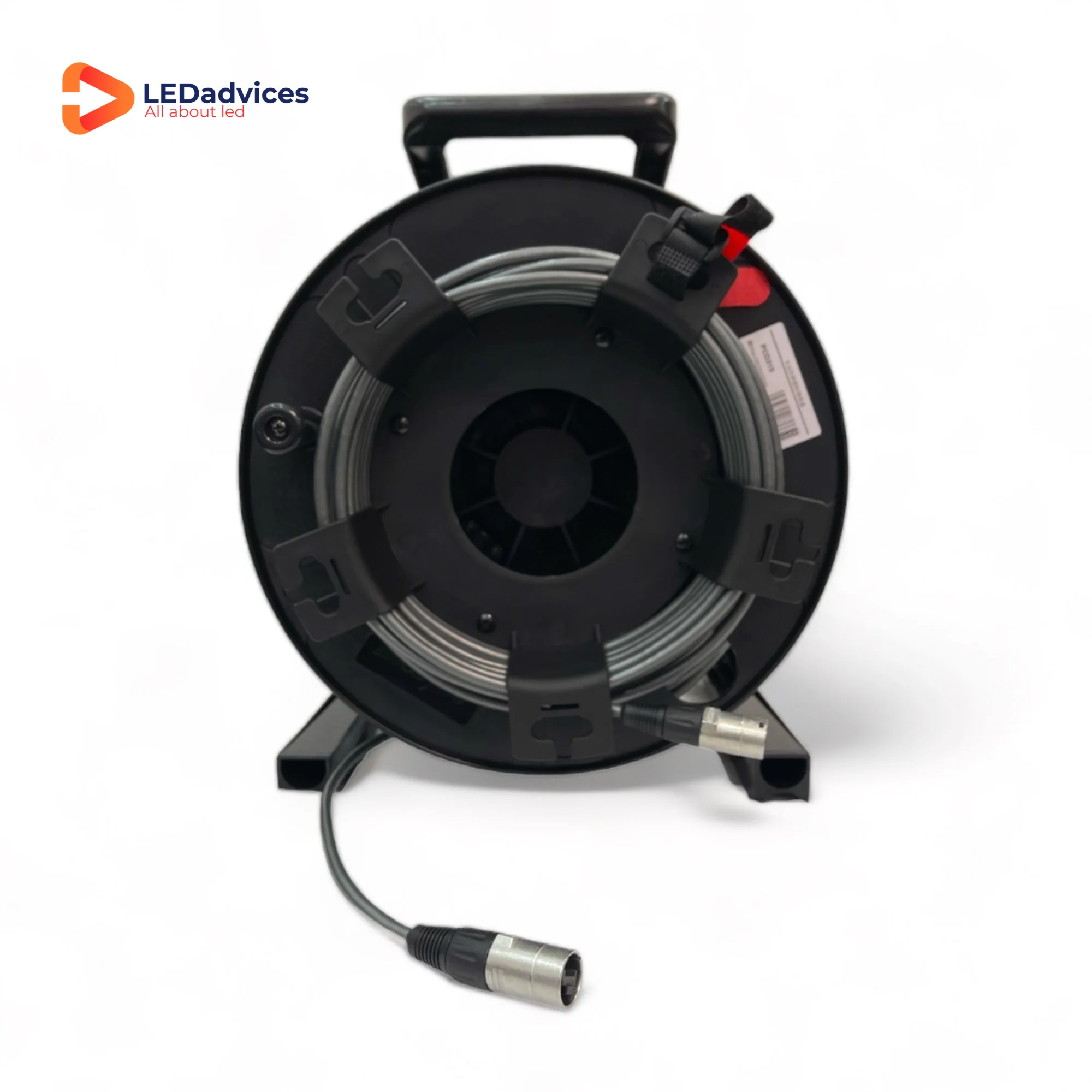 

100m Super Soft Aviation Plug CAT6 Network Cable, Long Distance, 1000mbps, Cold Resistance, LED Display Rental Stage Live Event