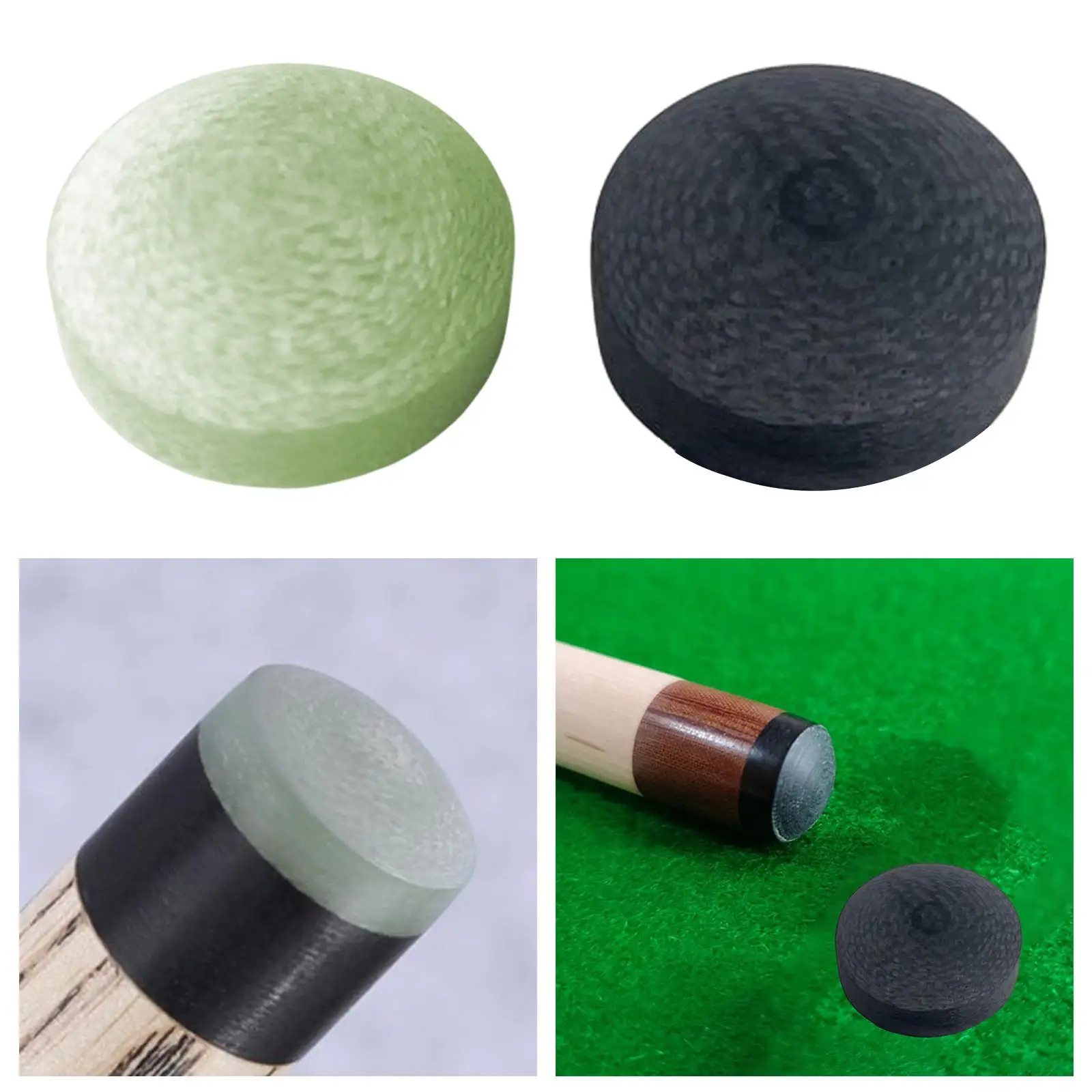 Replacement Breaking Jumping Tip Head for Pool Cue Repair for Pool Cue Accessory