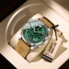 POEDAGAR Top Luxury Man Wristwatch Sport Fashion Leather Quartz Watch For Men Chronograph Date Waterproof Luminous Men's Watches