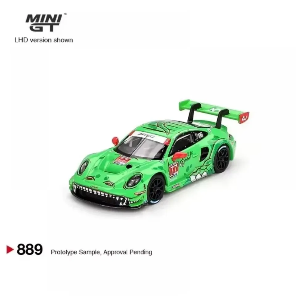 MINIGT 1:64 Porsche 911 GT3 R Roxy Pink AO Racing 2023 Lamborghini