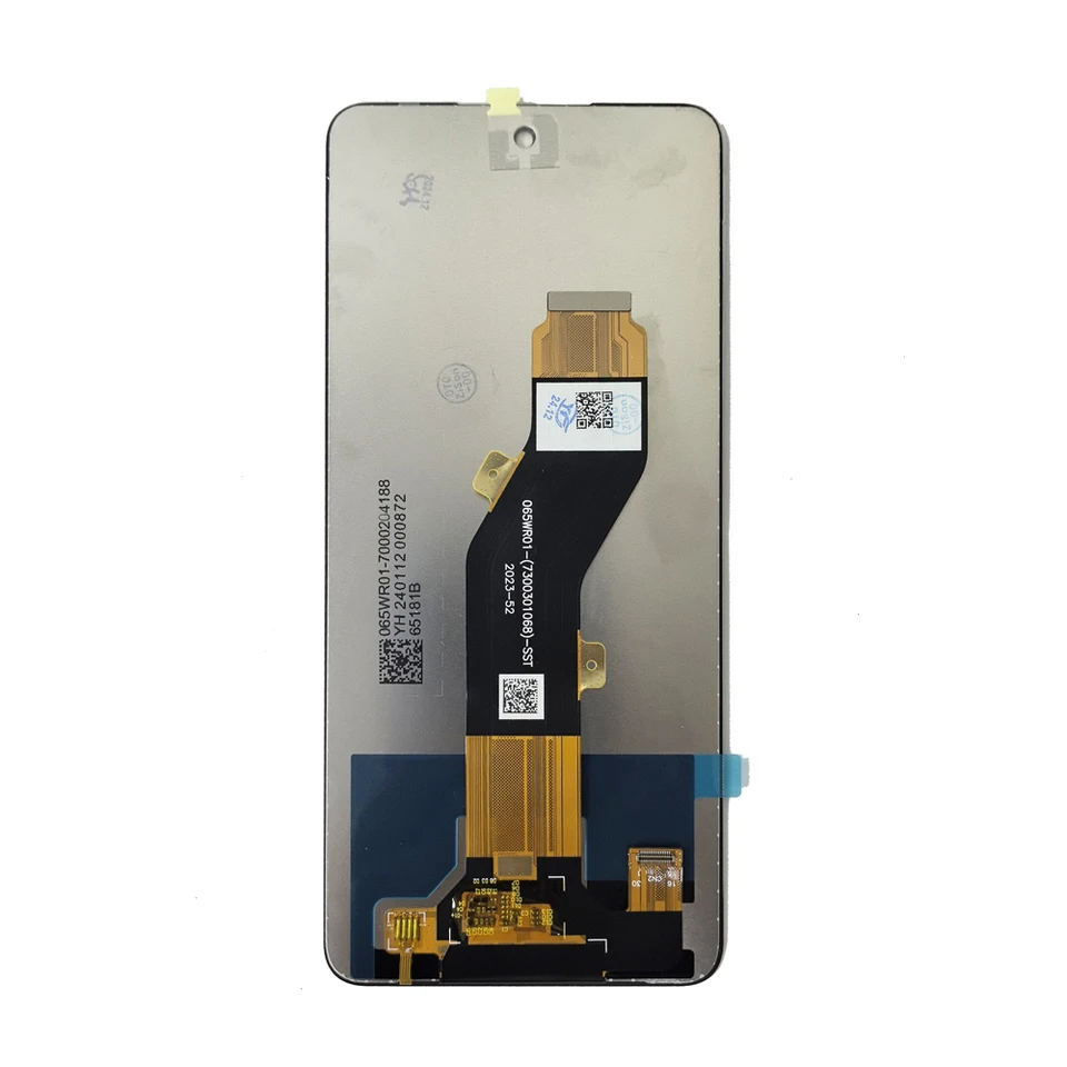 6.6“ IPS Display With Frame For ZTE Blade V60 Design V60 Vita LCD