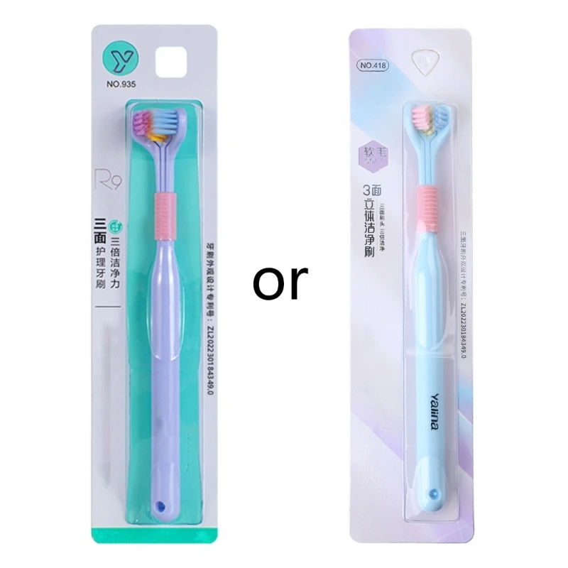 

Tooth Brushes for Women Charcoal Toothbrushes Soft Bristles Multicolor