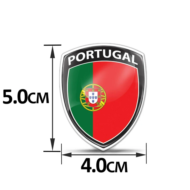 STICKER 3D PM PIN-UP DRAPEAU PORTUGAL