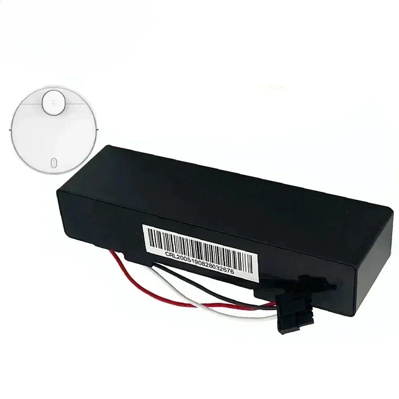 18650 4S1P 14,8 V 12800 mAh Kehrmaschine Batterie für Xiaomi Mijia Mi Roboter Vakuum-Mop P Fegen Wischen Roboter STYTJ02YM Li-Ion Batterie – Detail 2