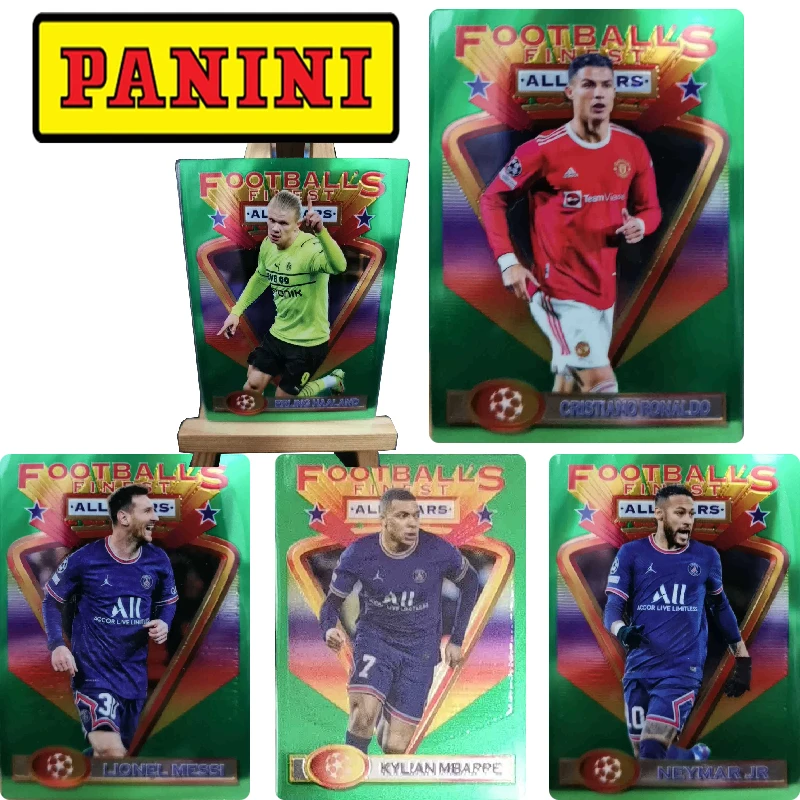 Panini Football Star Rare Limited Edition Collection Card Messi Christmas Birthday Gift Game Toys Depliant Retro Star Teka