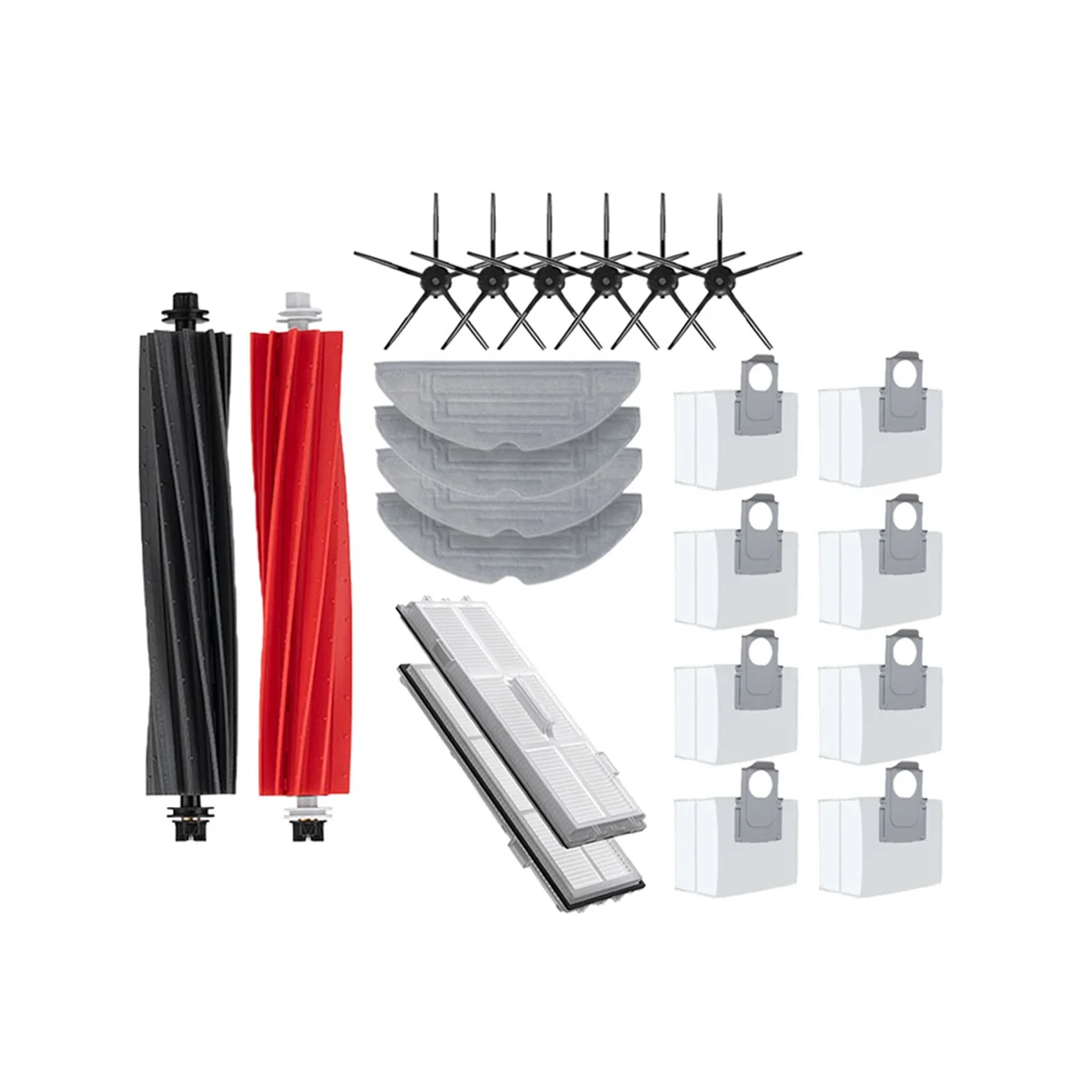 

For S8 Pro Ultra S8 S8+ Accessories Side Brush Filter Mop Cloth Dust Bags Robot Vacuum Cleaner Spare Parts