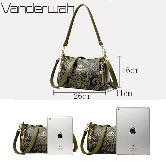 2022 Women's Print Trendy Shoulder Bag High Quality Female Crossbody Messenger Sac Luxury Brand Design Lady Handbags and Purses 5