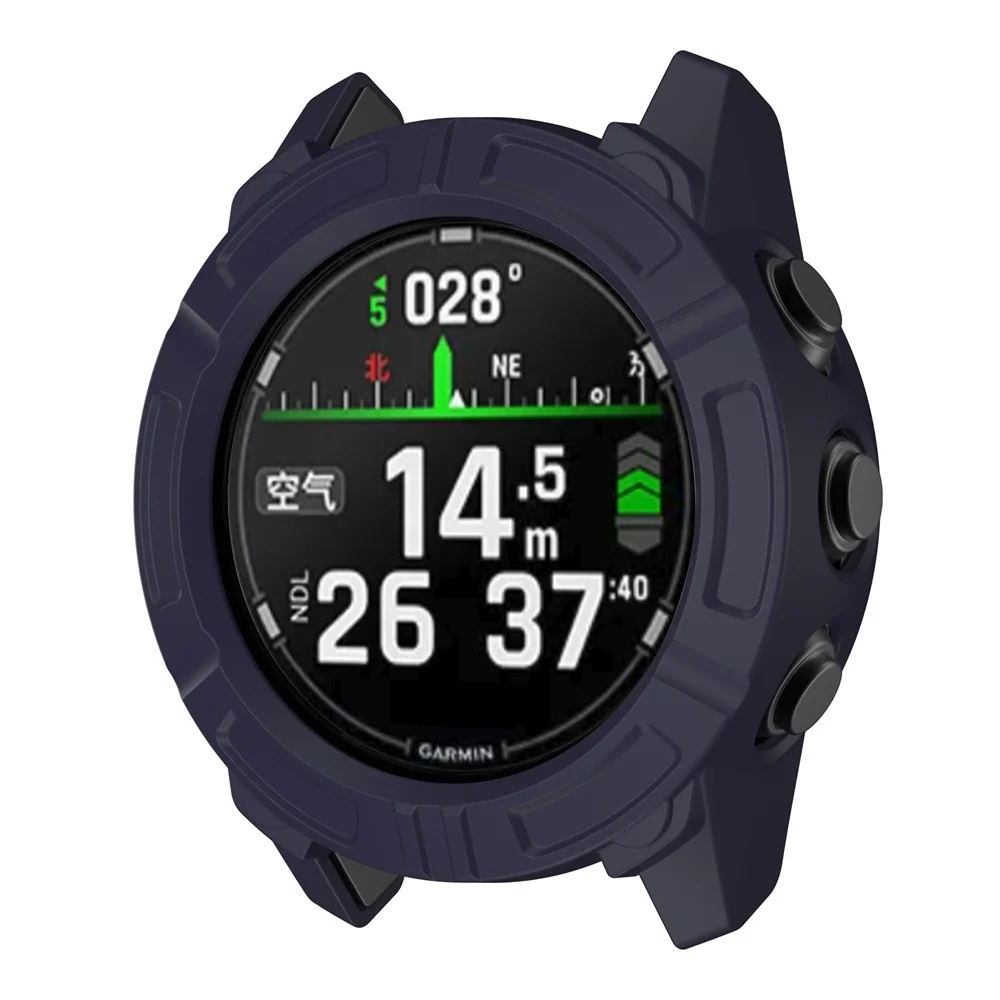 TPU Case For Garmin Descent G2 Soft and Flexible TPU Hollow Cover Watch Protection Shell Decoration For Garmin Descent G2
