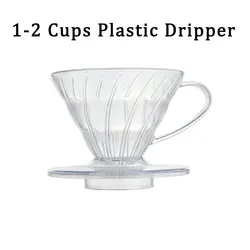 Eco-Friendly Resin Coffee Dripper for Perfect Pour-Over Brewing (1-2cups)