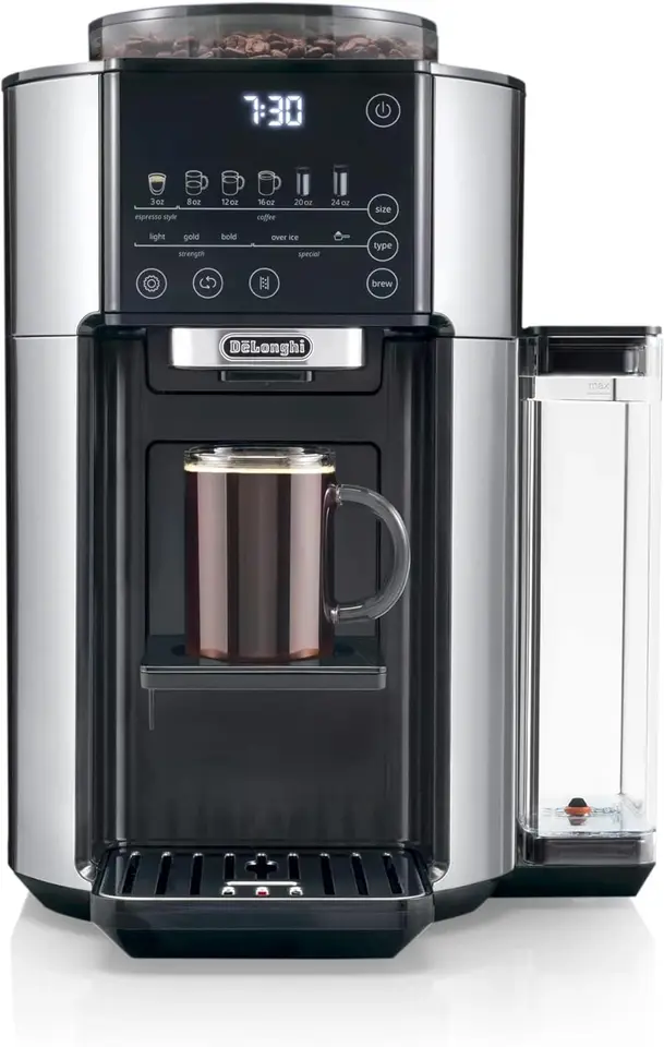 True Brew Coffee Maker with Built in Grinder