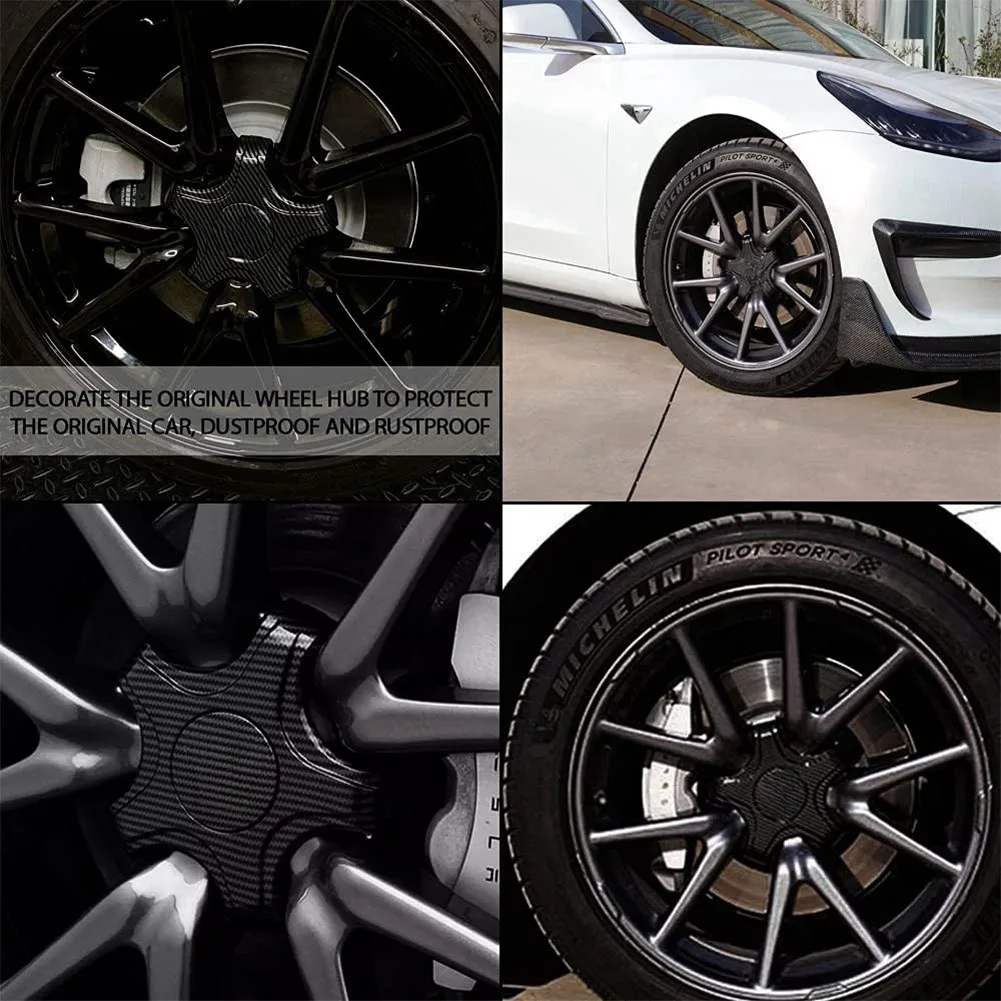 T⭐︎A 【テスラ センターキャップ】 並行輸入品】Tesla モデル3 センターキャップ ハブキャップ