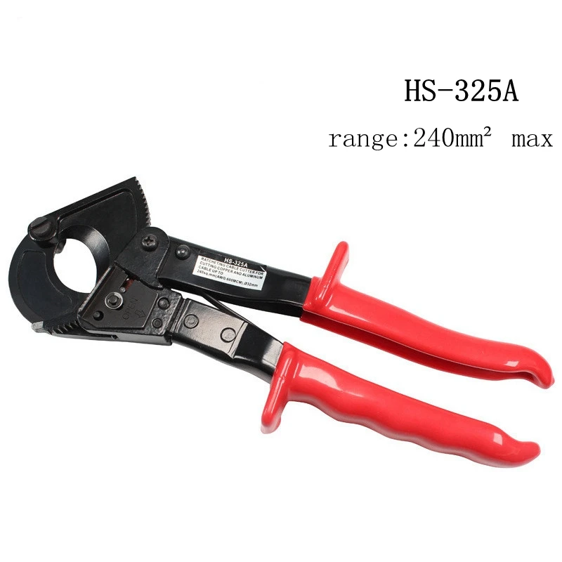 Hs325a Lk240 240mm² Hs520a 400mm² Hand Ratchet Cable Cutting Plier