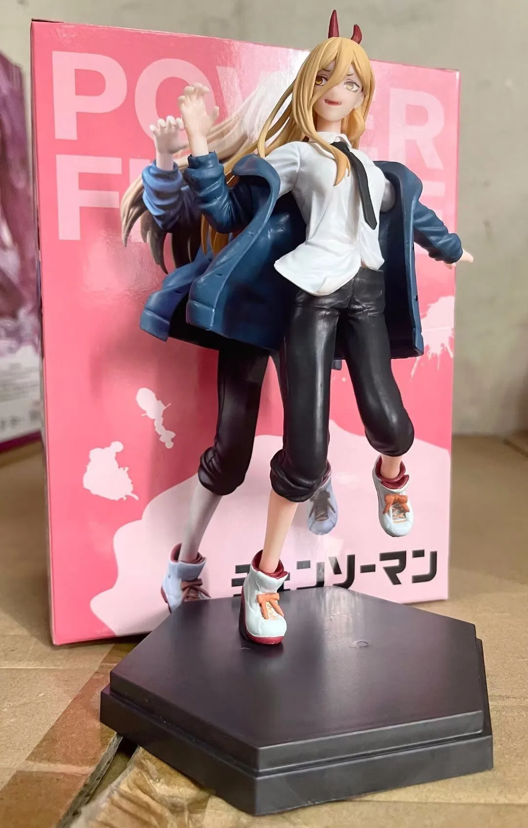 21cm Kettensäge Mann Anime Denji Figur Kraft Action figur Pochita Figur Szene Ornament Makima Modell Puppe Makima Boxed Spielzeug PVC – Detail 1