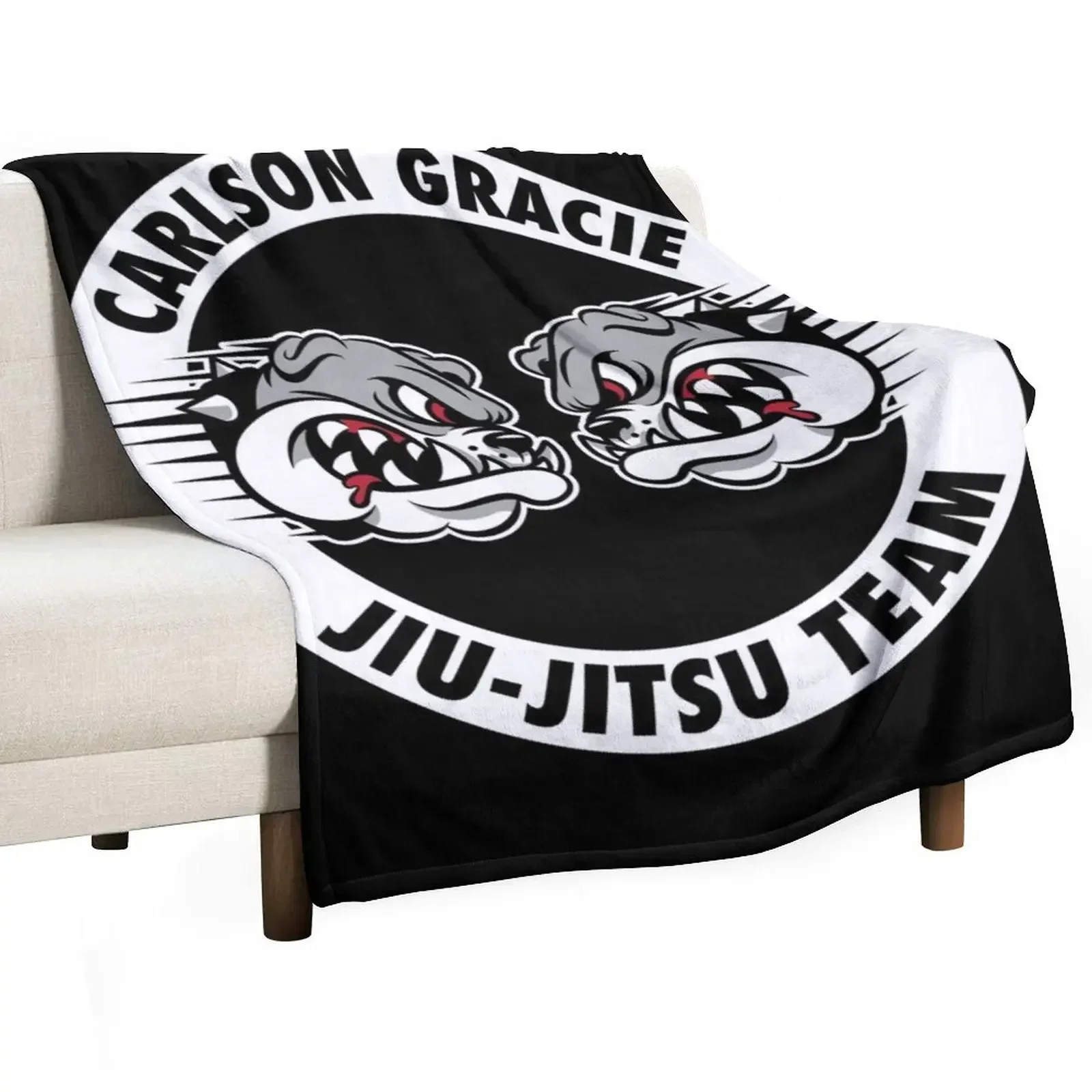 

Carlson Gracie Jiu-Jitsu Team Throw Blanket Blankets Sofas Of Decoration For Sofa Thin Fashion Sofas Blankets