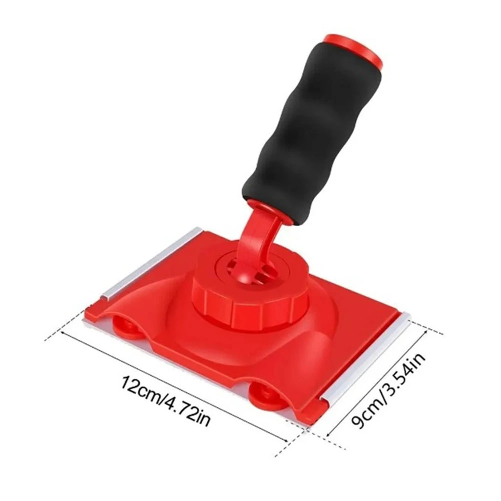 

Painting Brush Paint Edger Brush Replaceable Roller Design Small In Size 360°Rotation Handle Lightweight Nylon Bristles