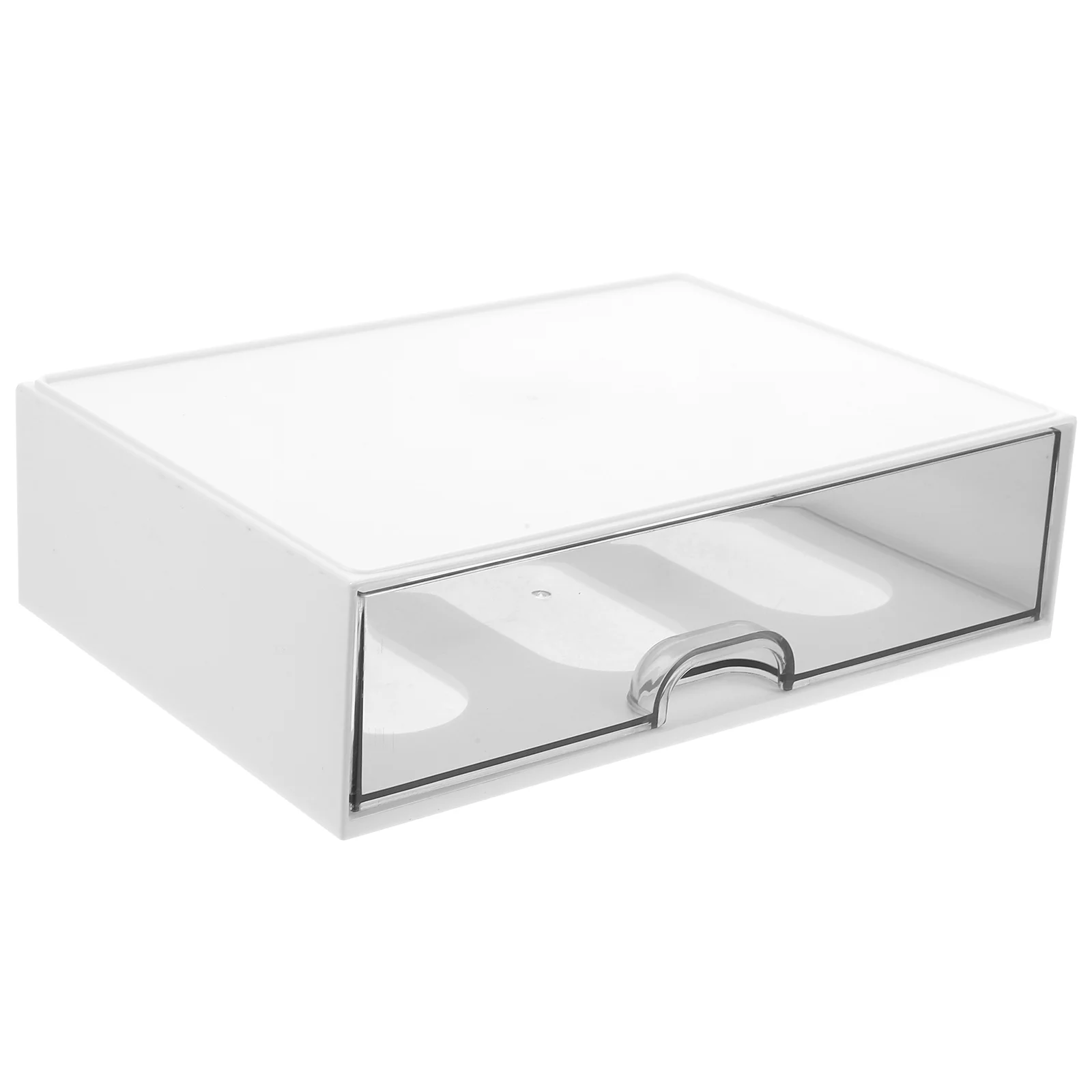 

Stacking Storage Box Plastic Drawer Type Sundries Stationery Storage Case