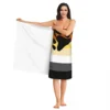 Custom Bear Pride Flag Beach Towel GLBT LGBT Gay Paw Soft Linen Microfiber Bath Towels 6