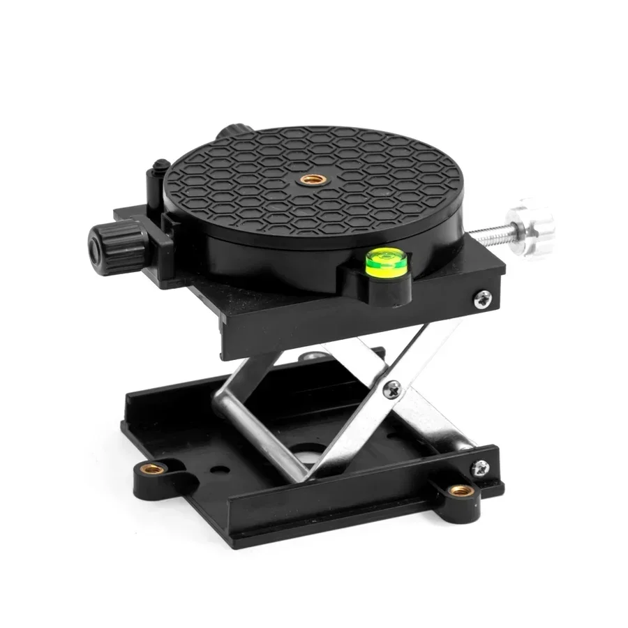 Laser Level 90mm Adjustable Lift Stand Rotatable Bracket Platform For Laser Level