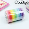 20Rolls Washi Tape Rainbow Adhesive Tape Solid Colors Decorative Masking Tape for Notebook Diary Album Journals DIY 3mm 1