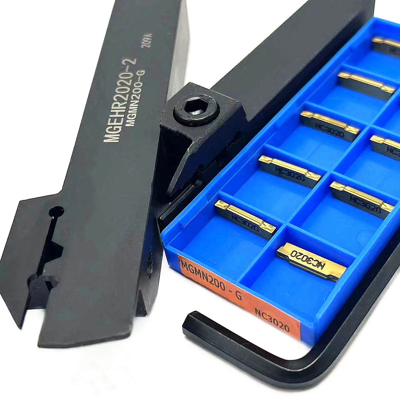 

MGMN200 Carbide Inserts Cutting Blades MGEHR1010-2 MGEHR1212-2 Turning Tool Holder Boring Bar Wrench For Lathe Turning Tool