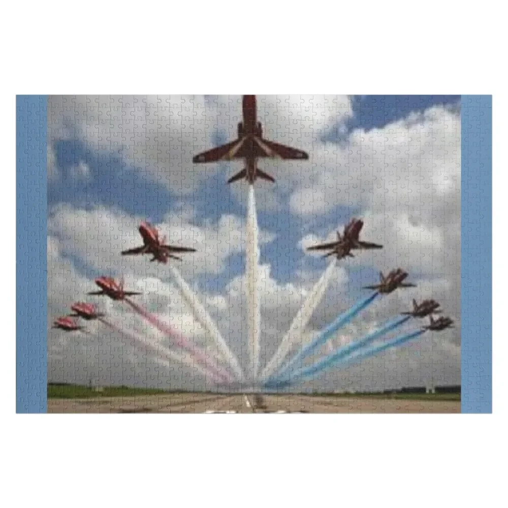 red arrows just taking off Jigsaw Puzzle Novel Toys For Children 2022 Wooden Decor Paintings Puzzle