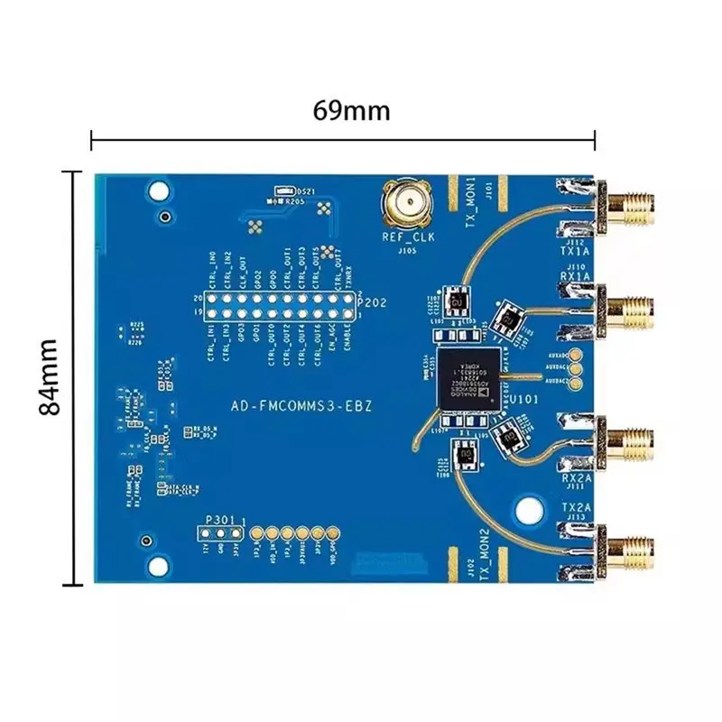 JABS-RF 네트워크 모듈 AD9361 S3 카드 모듈 RF 도터보드 AD9361 소프트웨어 라디오 Openwifi