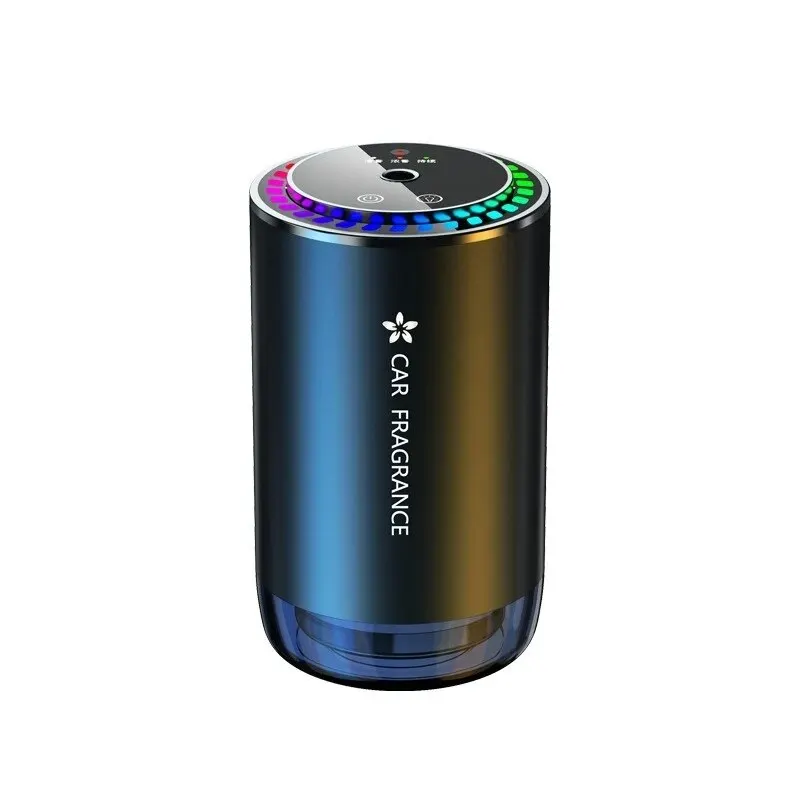 Car Perfume Aroma Diffuser Automatic Spray Deodorization Aroma Diffuser Colorful Atmosphere Light Car