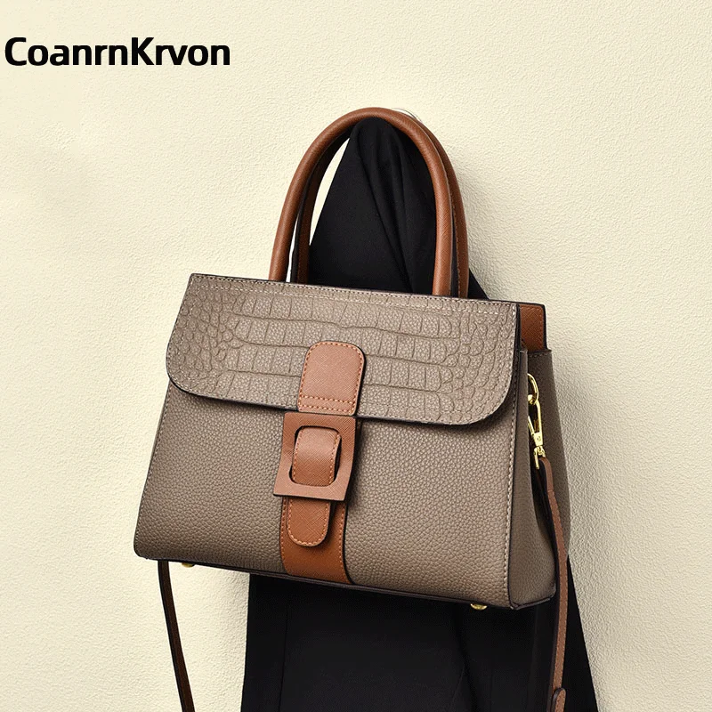 

Ladies Handbags Crocodile Shoulder Bags Luxury Brand Designer Handbags and Wallets Fashion Handbags New Ladies Square Crossbody