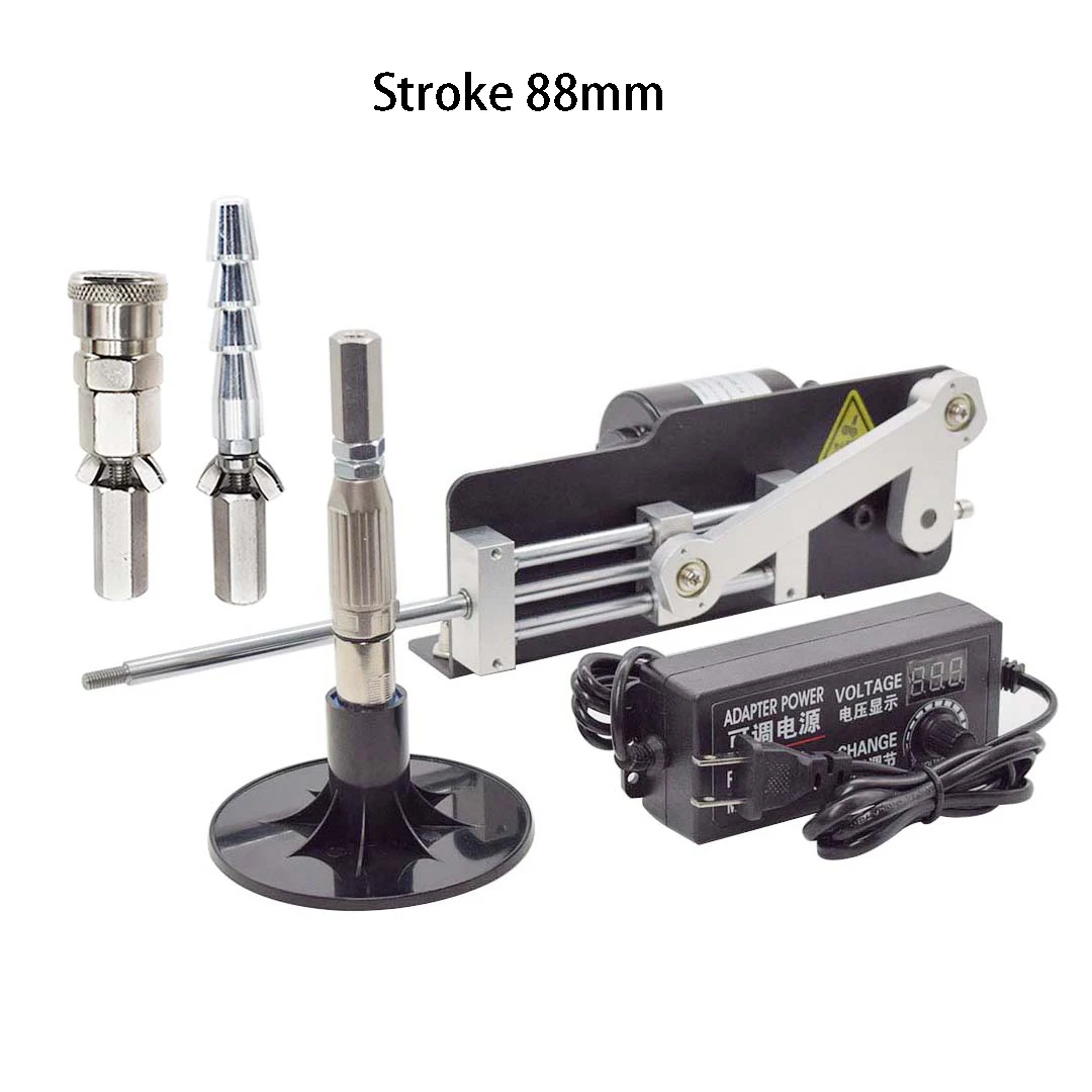 Sex Machine Motor Kit Metal Frame Stroke 88mm 50W Adjustable Speed Hig Torque Low Noise Linear Electric Actuator