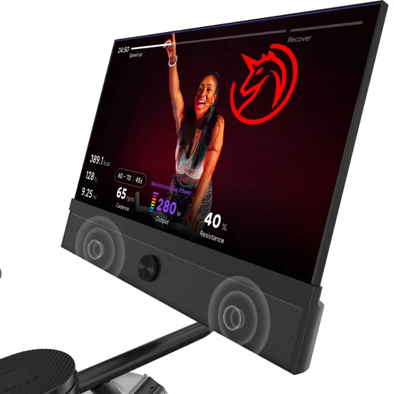 Exercise Bike Exercise Muscles While Listening To Music And Fitness Whole Body Relaxation Weight Loss Dedicated