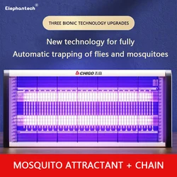 Mosquito-killing lamp electric shock photocatalyst insecticide and insecticide household 365nm light wave ultraviolet lamp