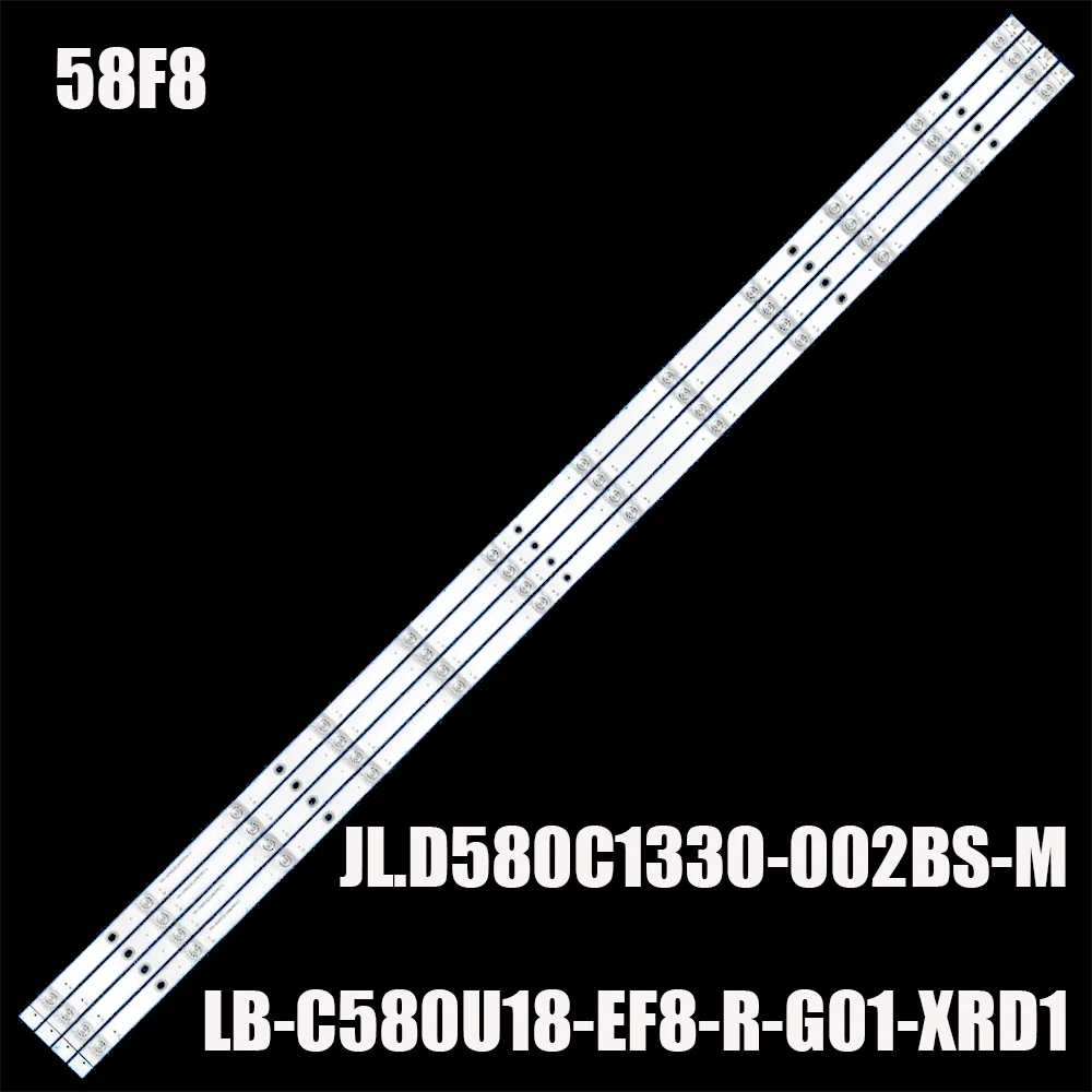 Tira de Luz de Fundo Led para Changhong 58 tv 58 58d2p 58f8 58dp600 Crh-zg583030120482prev1.2 Jl.d580c1330002bs-m Alux Al58sbuhd
