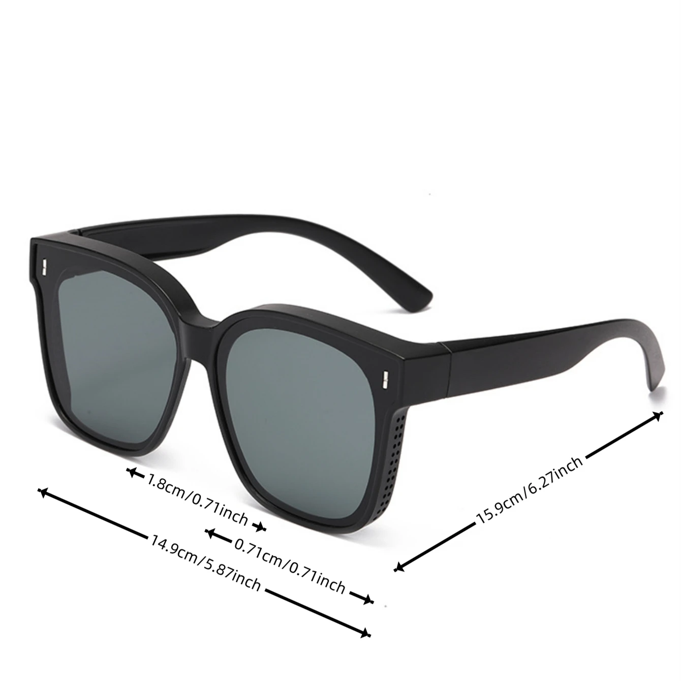 Neues Brillenset Myopie Mode Sonnenbrillen Big Frame Sonnenbrillen Online Celebrity Myopia Spezielles Brillenset. – Detail 7