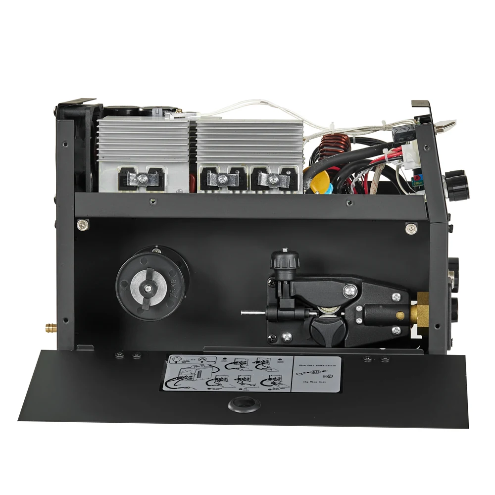 Mig Welding Machine MIG MMA TIG Stick Flux 5 in 1 Welder MIG-156 Dual Voltage 110V/220V Gas/Gasless Multiprocess 5