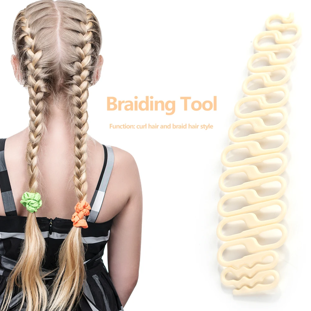 Description Picture 5 of itemCreative Hair Twist Braider Women Braider Maker Plastic Lady French Braiding Tool Hair Styling Accessories