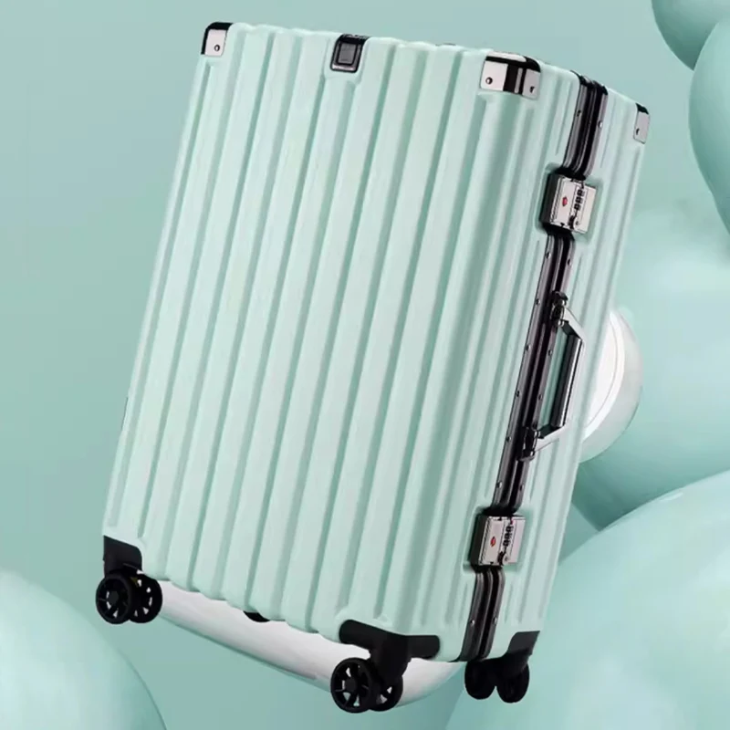 Valise De Voyage Cabine Rigide Avec Roues Multidirectionnelles_voghion.com