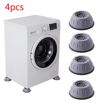 1/2/4 pezzi piedini antivibranti cuscinetti per lavatrice silenziosi cuscinetti per gambe in gomma asciugatrice base universale fissa antiscivolo pad accessori 1